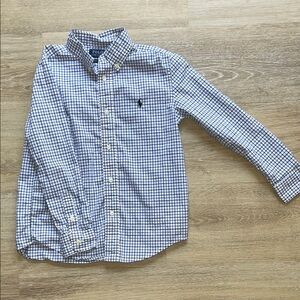 Boy Polo Ralph Lauren Checkered Shirt